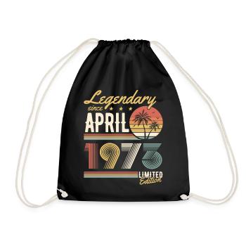 Legendary Since April 1973 Limited Edition - Turnbeutel - Schwarz - Vorne