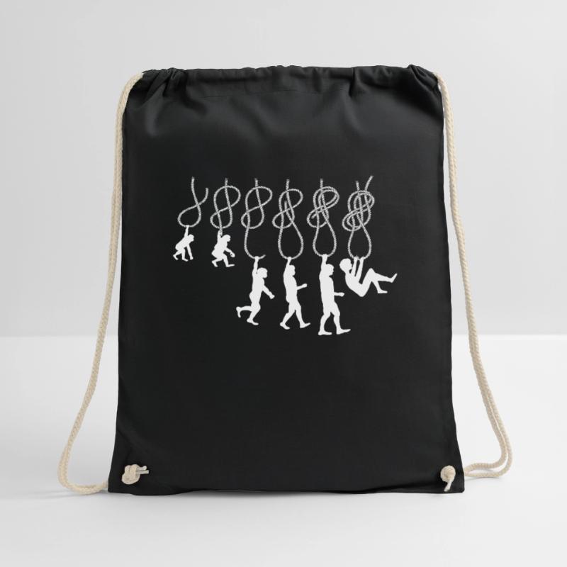 Evolution Climbing Climbing Knot Eighth Knot Drawstring Bag