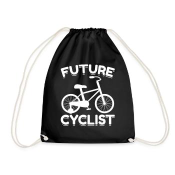 Bébé Cycliste Nouveau-né Bébé Vélo Cyclisme - Sac de sport léger - noir - Devant