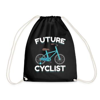Cycliste Vélo Nouveau-né Cyclisme - Sac de sport léger - noir - Devant