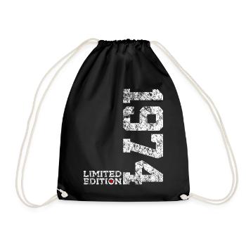 52ND BIRTHDAY 52 YEARS LIMITED EDITION 1974 - Drawstring Bag - black - Front