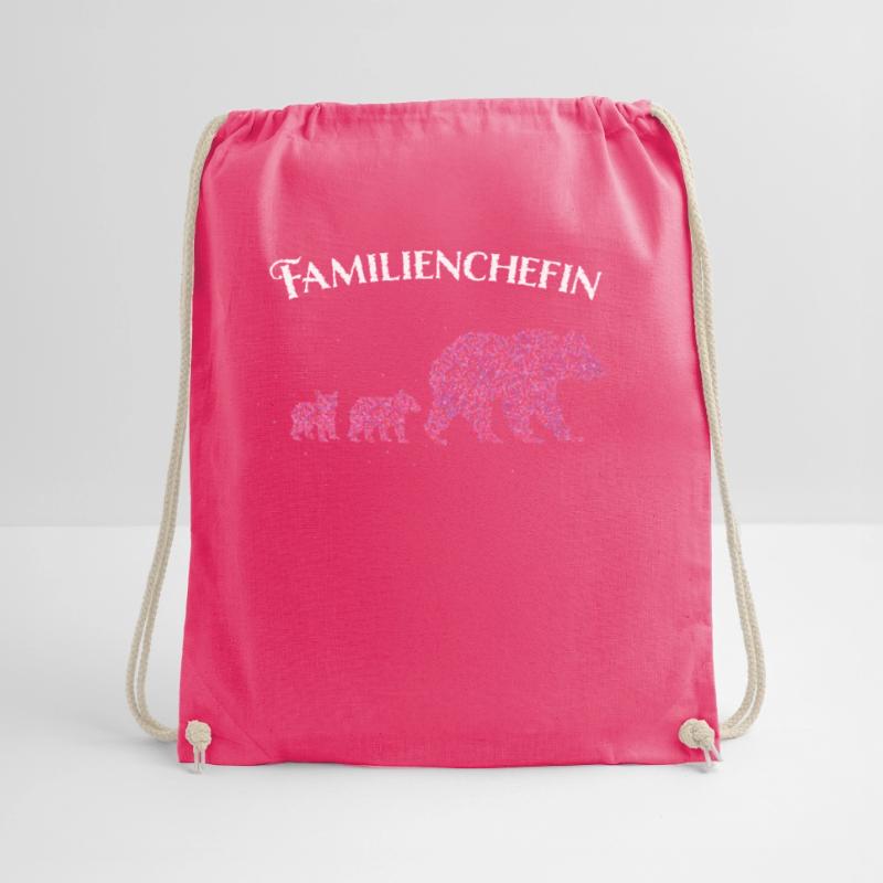 Mamabär Mama Mutter Muttertag Geschenk Turnbeutel