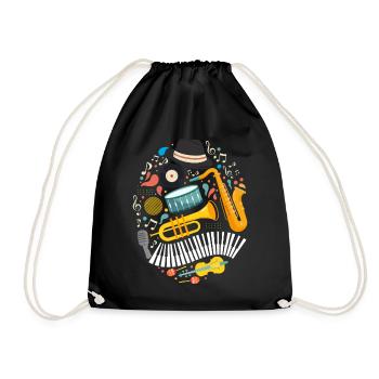 T-shirt Jazz - Sac de sport léger - noir - Devant