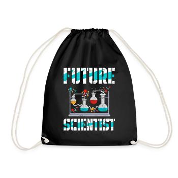 Futur scientifique Science Geek Chimiste Sciencegeek - Sac de sport léger - noir - Devant