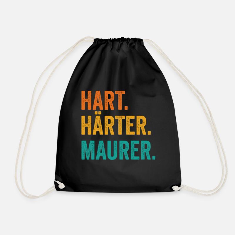 Maurer - Turnbeutel - Schwarz