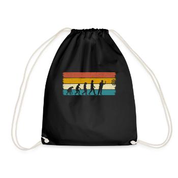Darts Play Evolution Darts Player Darts - Drawstring Bag - black - Front