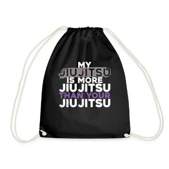Jiu Jitsu Mon Jiu Jitsu est plus Jiu - Sac de sport léger - noir - Devant