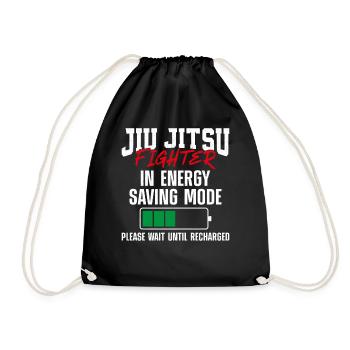 Jiu Jitsu Battery Jiu Jitsu - Drawstring Bag - black - Front