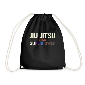 Jiu Jitsu Belt Colors Jiu Jitsu Is - Drawstring Bag - black - Front