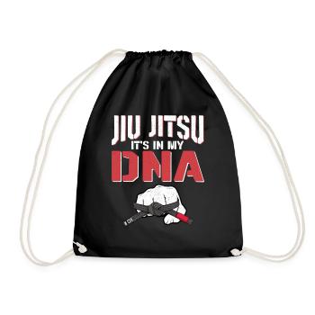 Jiu Jitsu Belt Jiu Jitsu It Is In - Drawstring Bag - black - Front