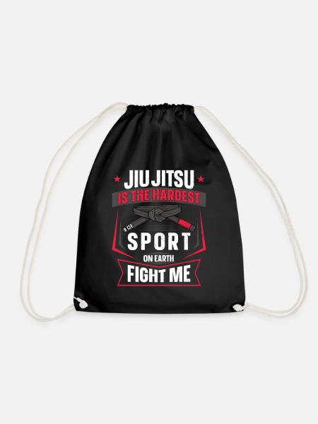 Ceinture de Jiu Jitsu Ju-Jitsu Est Le - Sac de sport léger - noir