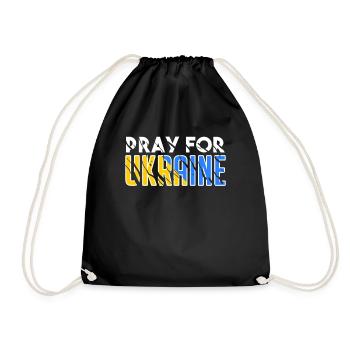 Ukraine - Sac de sport léger - noir - Devant