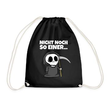 Nicht noch so einer... - Sensenmann Grim Reaper - Turnbeutel - Schwarz - Vorne