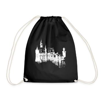 Neuschwanstein Allemagne Bavière J’aime l’Allemagne - Sac de sport léger - noir - Devant