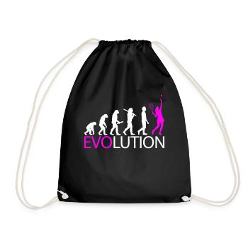 Vêtements pour joueurs de tennis Tennis Femmes Filles - Sac de sport léger - noir - Devant