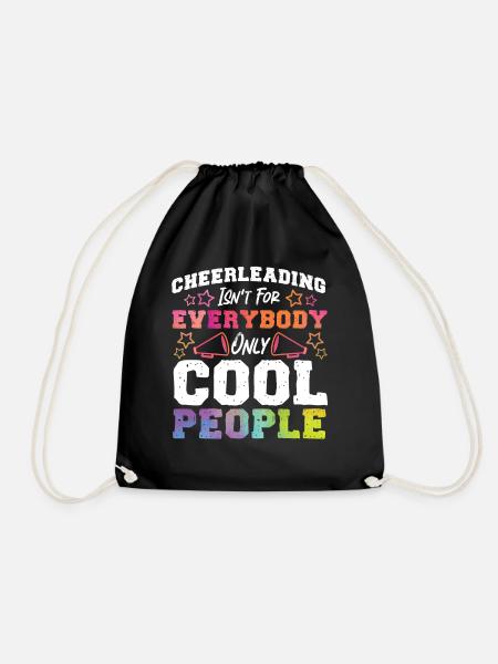 Cheer Cheerleading Cheerleading - Turnbeutel - Schwarz