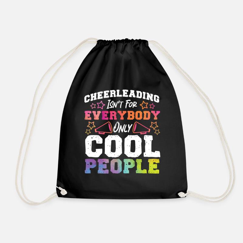 Cheer Cheerleading Cheerleading - Turnbeutel - Schwarz