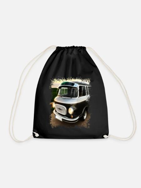 Barkas - Turnbeutel - Schwarz