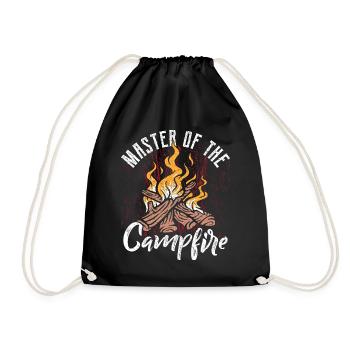 Outdoor - Drawstring Bag - black - Front