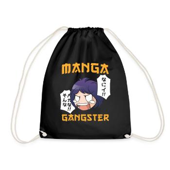 Manga Gangster - Sac de sport léger - noir - Devant