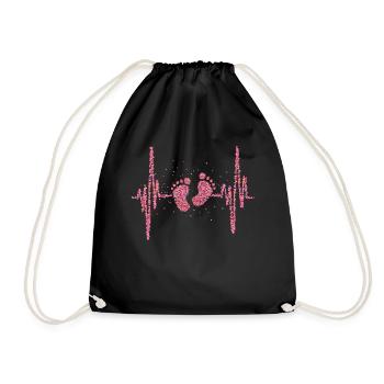Foot Care Podiatry Feet Podiatrist - Drawstring Bag - black - Front