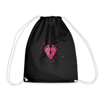 Nail Salon Foot Care Podiatrist - Drawstring Bag - black - Front