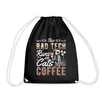 Radiology X-ray Technician X-ray Cool Gift - Drawstring Bag - black - Front