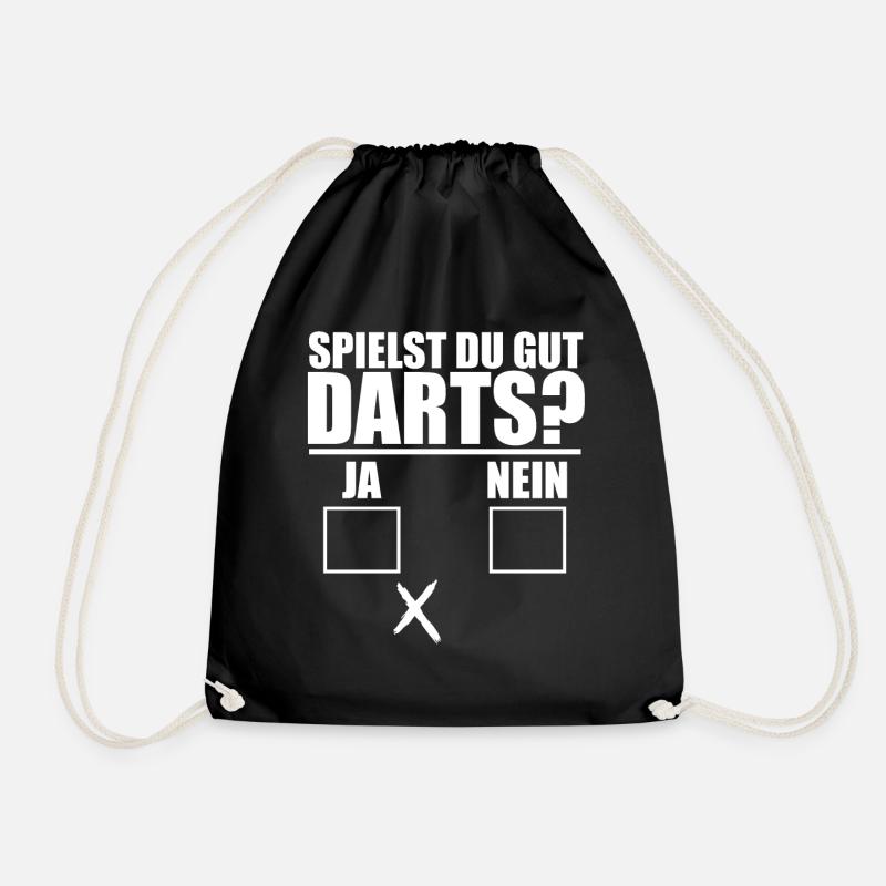 Darts Dart - Turnbeutel - Schwarz
