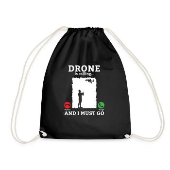 Drone Drone Drone Pilote Quadcopter - Sac de sport léger - noir - Devant