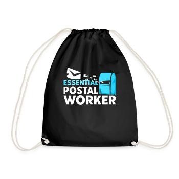 Facteur pertinent pour le système Facteur Livreur - Sac de sport léger - noir - Devant