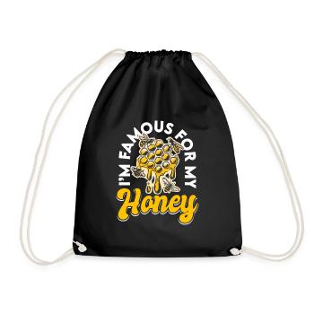Abeille Abeille Abeilles - Sac de sport léger - noir - Devant
