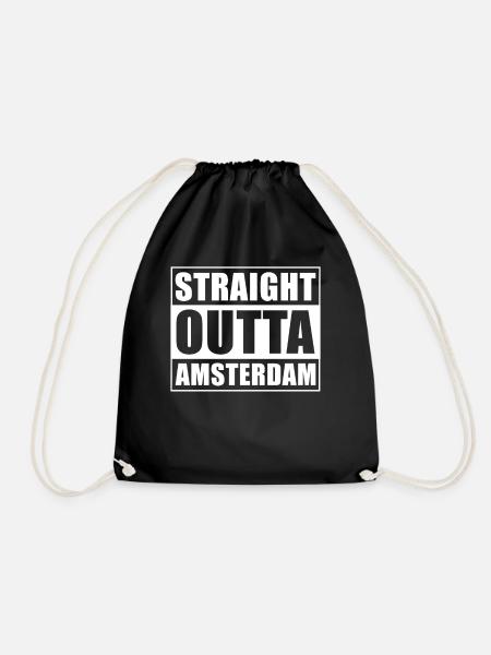 Tout droit sorti d’Amsterdam - Sac de sport léger - noir
