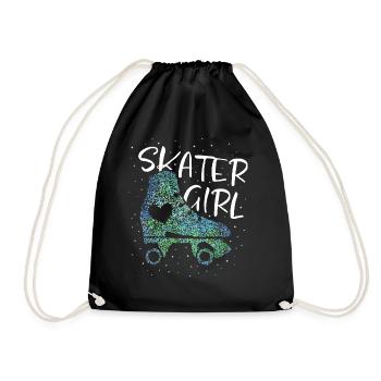 Patins à roulettes Patins à roulettes Patinage artistique - Sac de sport léger - noir - Devant