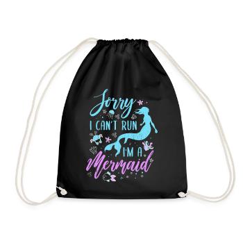 Mermaid Gift Sea Mermaid Mermaid JGA Bride - Drawstring Bag - black - Front