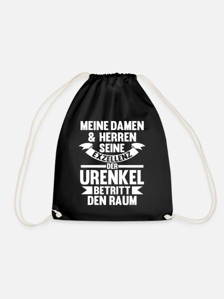 Urenkel - Turnbeutel - Schwarz
