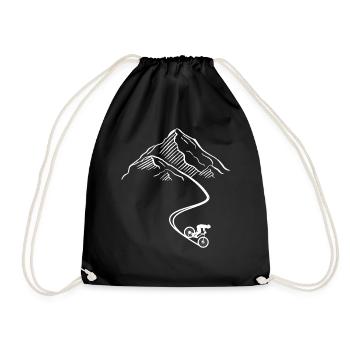 Enduro VTT VTT Équitation - Sac de sport léger - noir - Devant
