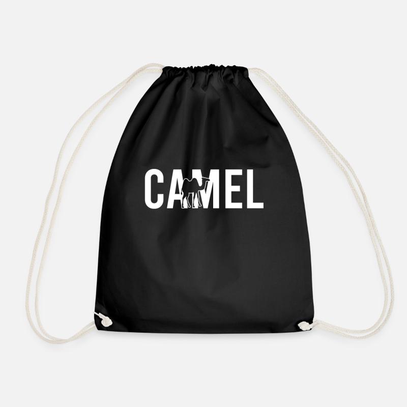 Kamel camel - Turnbeutel - Schwarz