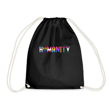 Transgenre Tshirt Transsexual Pride - Sac de sport léger - noir - Devant