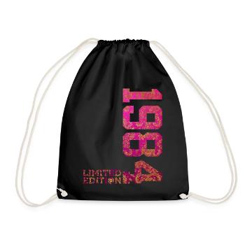 42E ANNIVERSAIRE ÉDITION LIMITÉE ROSE 1984 - Sac de sport léger - noir - Devant