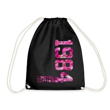 ÉDITION LIMITÉE 1984 PINK 42E ANNIVERSAIRE - Sac de sport léger - noir - Devant