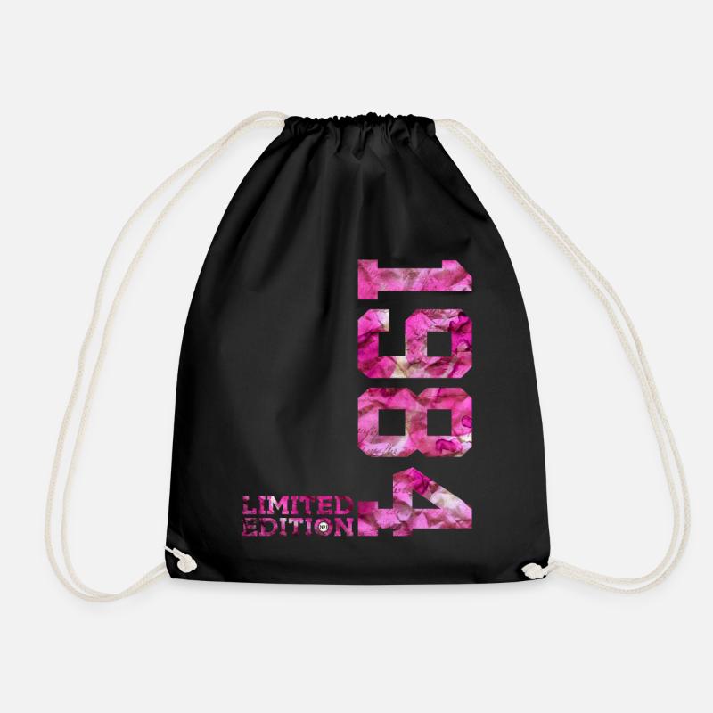 LIMITED EDITION 1984 PINK 42. GEBURTSTAG - Turnbeutel - Schwarz