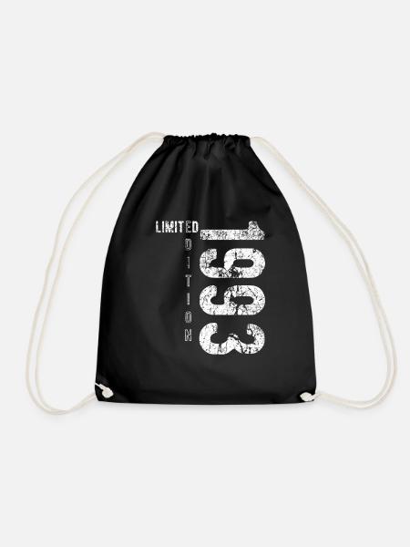 Édition Limitée 1993 Anniversaire Vintage 1993 - Sac de sport léger - noir