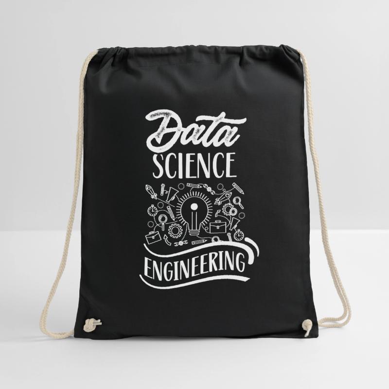Data Science Data Science Data Data Analyst Drawstring Bag
