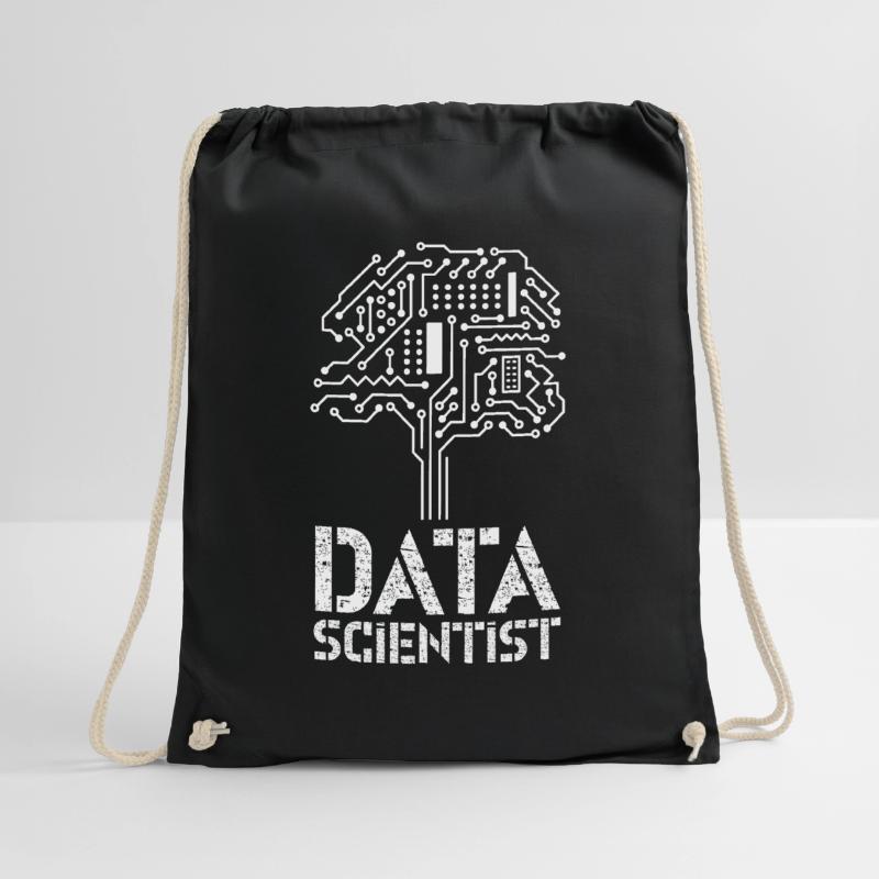 Data Scientist Data Science Data Drawstring Bag
