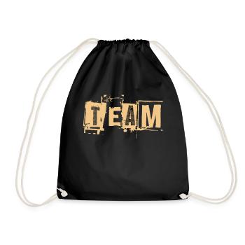 Équipe - Sac de sport léger - noir - Devant