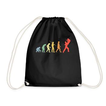 Dancing Evolution Retro Dance Sport Dancer - Sac de sport léger - noir - Devant