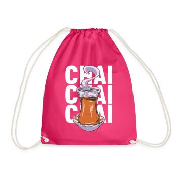 Türkei Türkisch - Turnbeutel - Fuchsia - Vorne