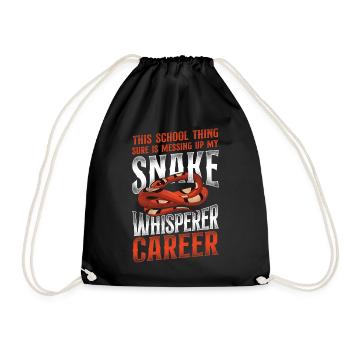 Serpent Serpent Vintage Cette École - Sac de sport léger - noir - Devant