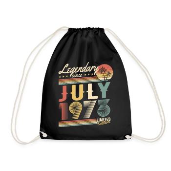Legendary Since July 1973 Limited Edition - Turnbeutel - Schwarz - Vorne
