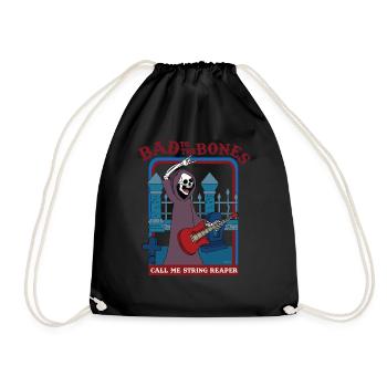 Bad To The Bones - Appelez-moi String Reaper - Sac de sport léger - noir - Devant